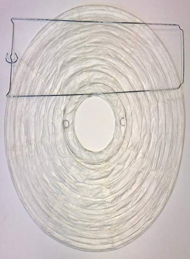 SHB Paper Lamp Lantern Shade for Decoration Hotels Home Christmas Day New Year Gift (12 Inch; White) 10 Pieces - Image 2